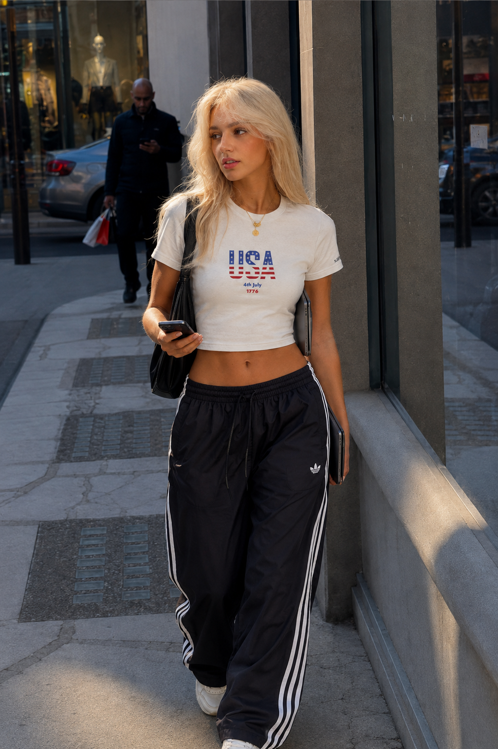 SJOYCE T-shirt - USA (no crop)