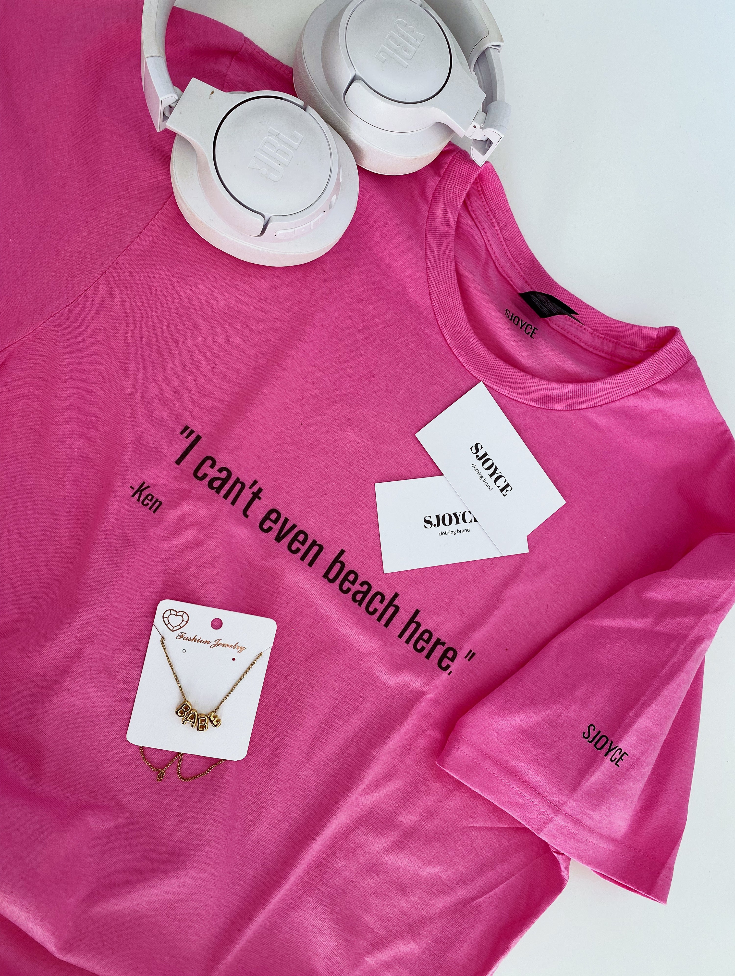 SJOYCE T-shirt - "I can&
