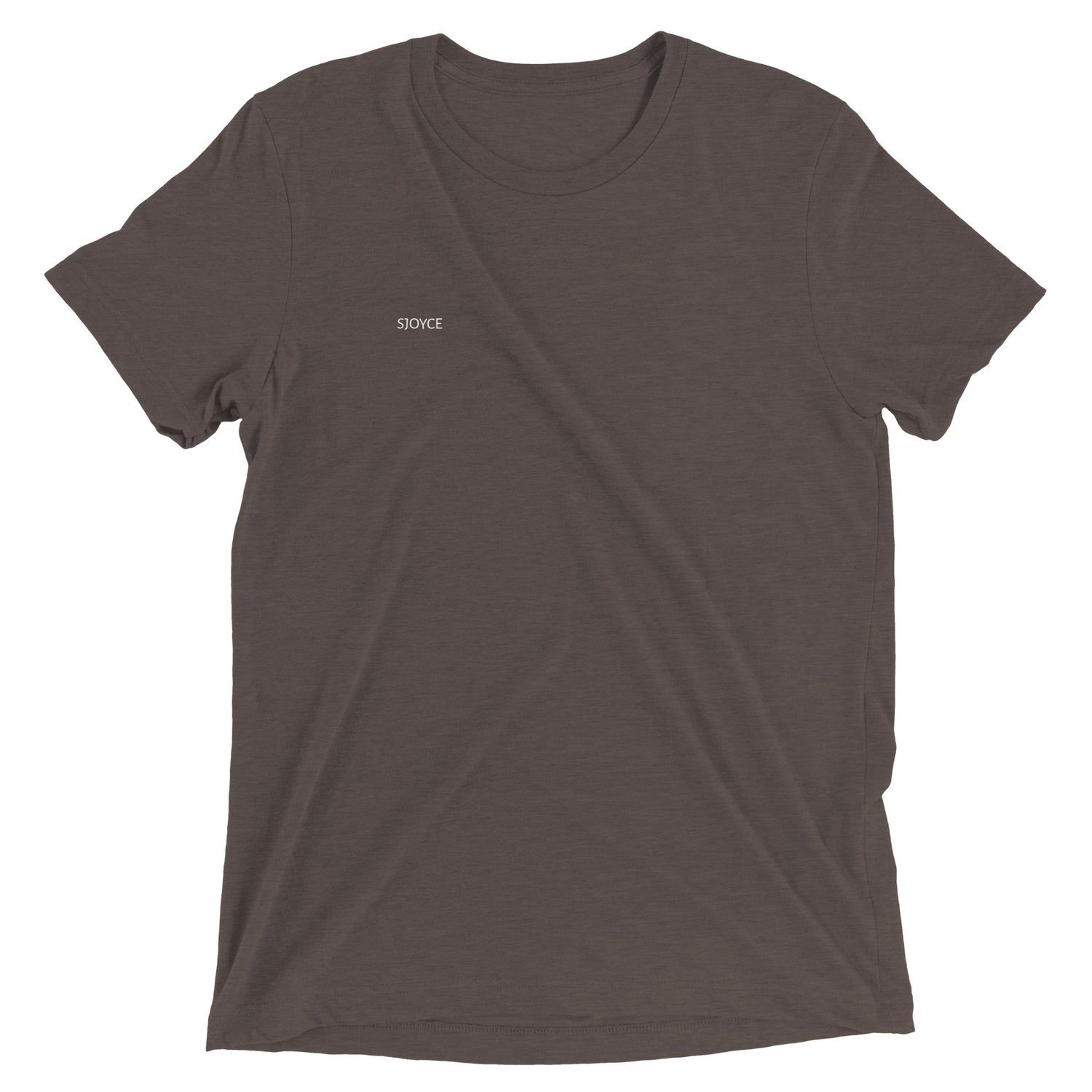 SJOYCE T-shirt with colorful print material, casual fit, and short sleeves, showcasing vibrant graphic design on the front.