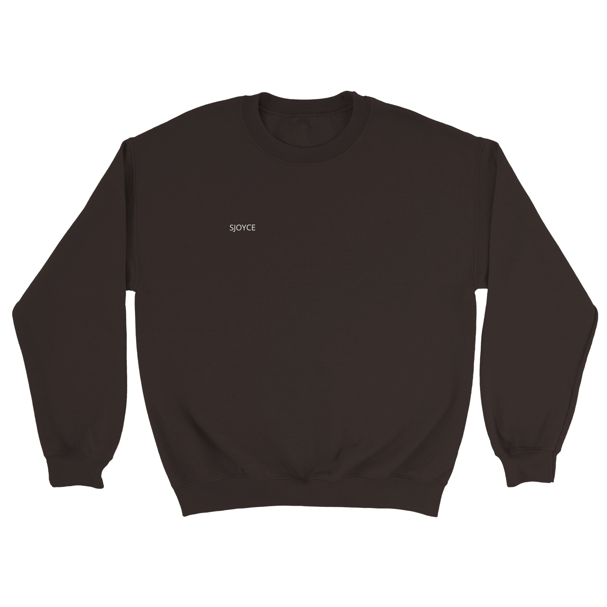 SJOYCE pullover with printed design, showcasing soft material and casual style, displayed on a neutral background.
