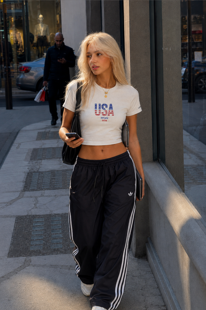 SJOYCE T-shirt - USA (no crop)