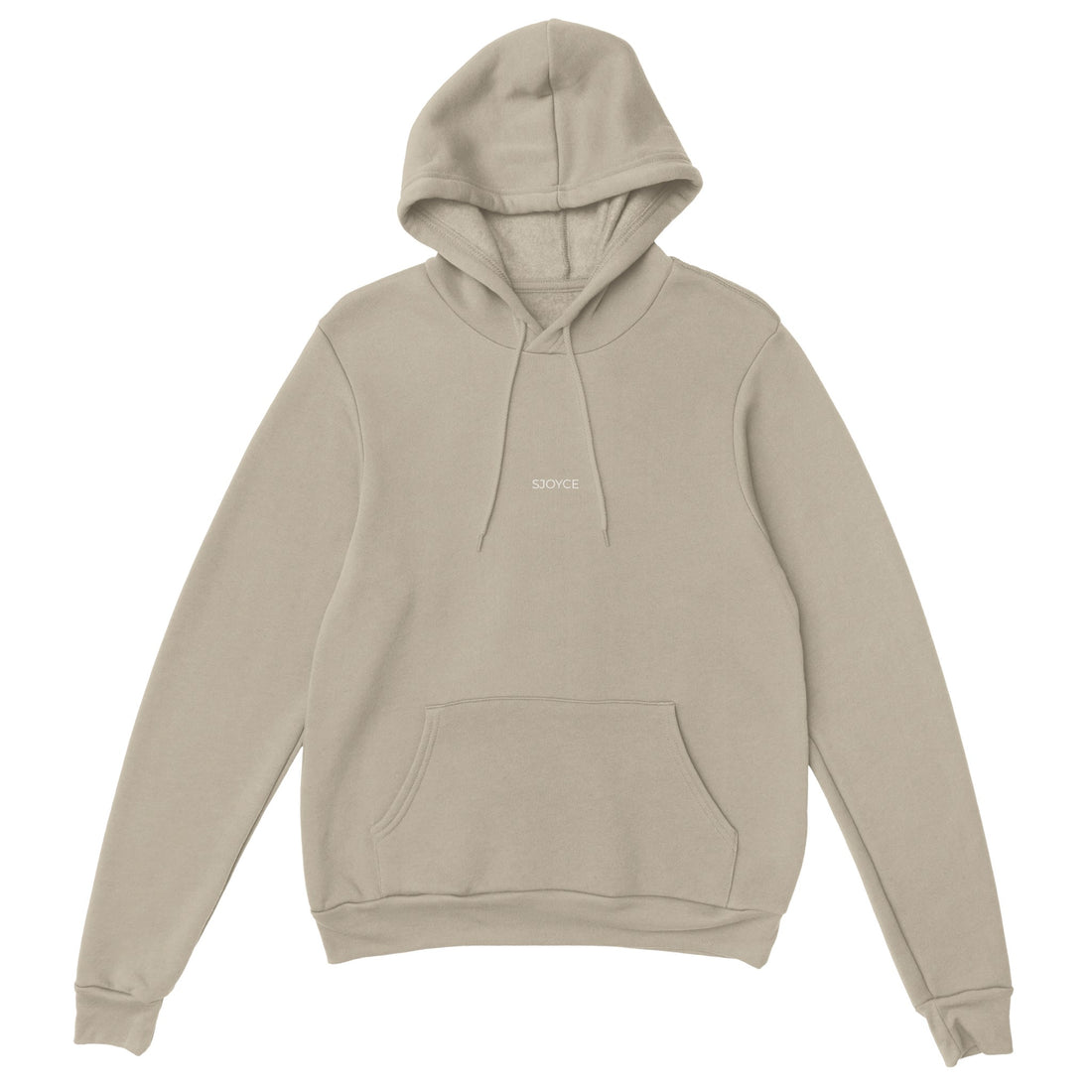 SJOYCE hoodie made of print material, featuring a casual fit with a colorful graphic design on the front.