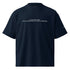 SJOYCE organic oversized high neck t-shirt - Focus is like a heart. 